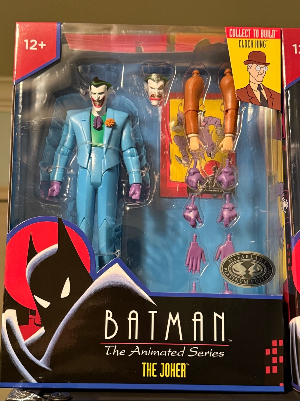 McFarlane Toys Batman: The Animated Series The Joker Action Figure - Light Blue